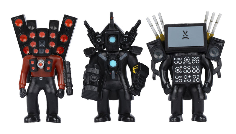 Skibidi Toilet Titan 3 Pack - Image