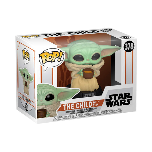Pop! Star Wars Mandalorian The Child with Cup