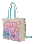 Loungefly - Lilo & Stitch True Love Tote Bag - Image