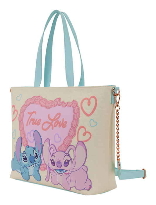 Loungefly - Lilo & Stitch True Love Tote Bag - Image