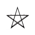 Pentagram Wall Shelf