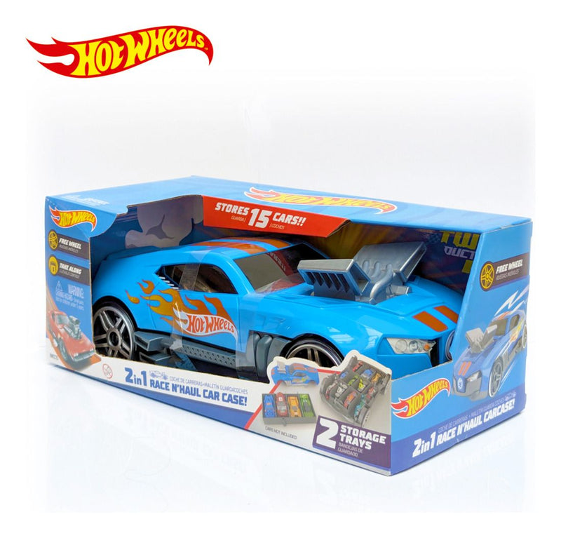 Hot Wheels 2 in 1 Race N Haul Storage Case - Image