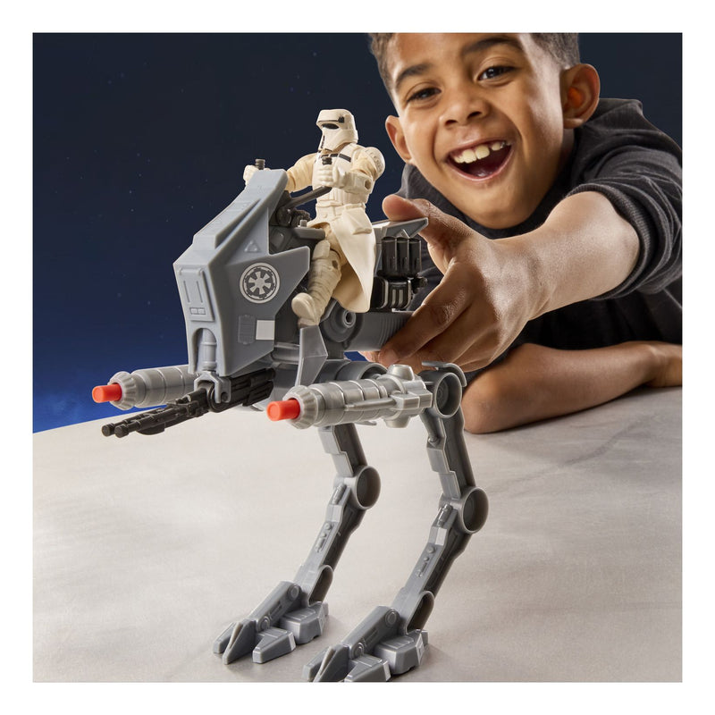 Star Wars ActionVerse AT-RT & Imperial Remnant AT-RT Driver - Image