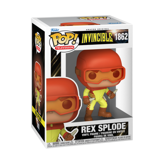 Pop! Vinyl Invincible S2 Rex (chance of chase)