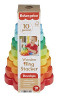 Fisher Price Wooden Ring Stacker