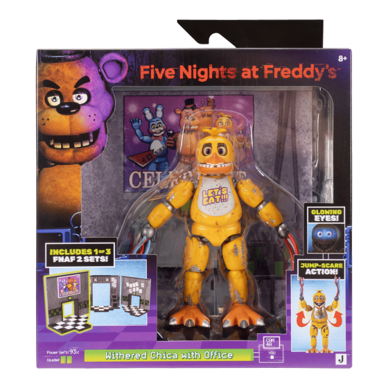 Five Nights At Freddy's - Core Fig Set - Withered Chica Office