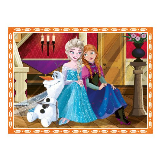 Disney Frozen 4 in a Box Jigsaw Puzzles