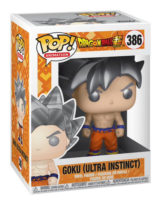 Pop! Vinyl - Dragon Ball Super - Goku (Ultra Instinct Form)