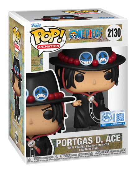 Pop! Vinyl (Exc) One Piece Portgas D. Ace Intro