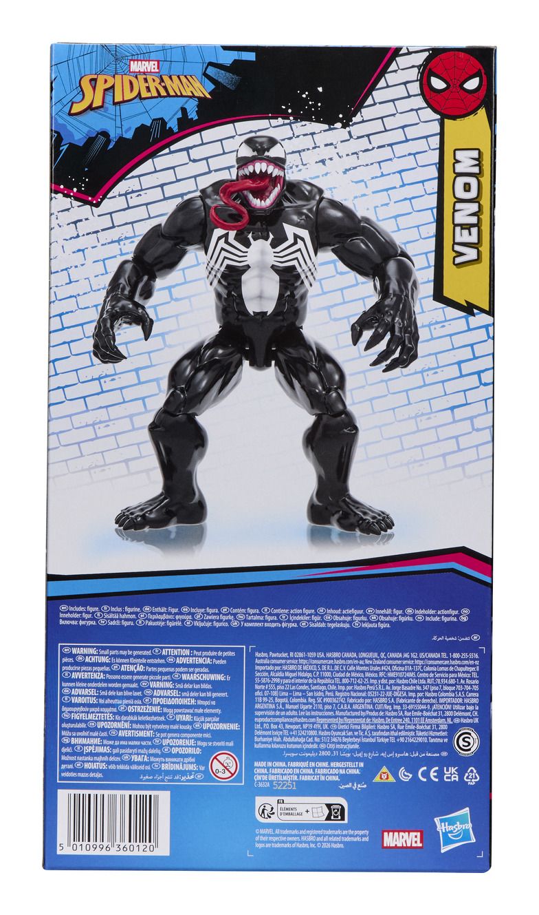 Spider-Man Titan Series Venom Deluxe Action Figure - Image