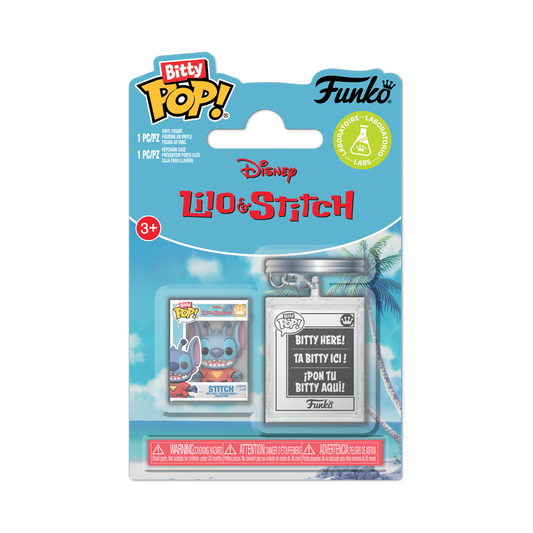 Bitty Pop! & Accessory - Disney - 626 Stitch & Keychain