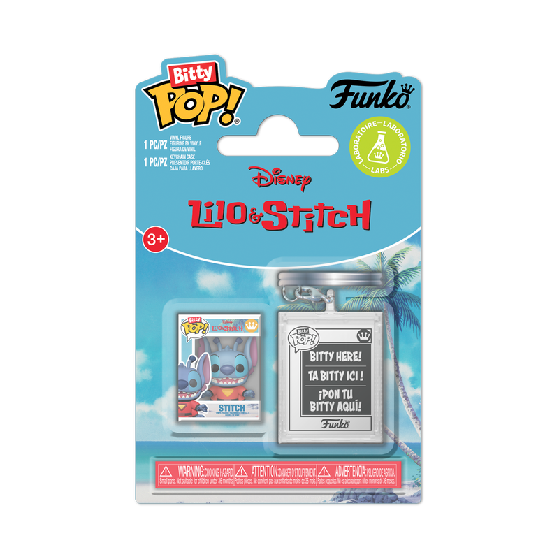 Bitty Pop! & Accessory - Disney - 626 Stitch & Keychain