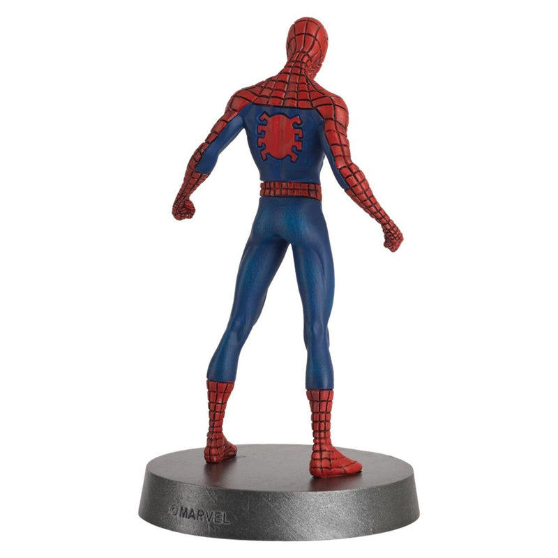 Spider-Man (Comic) Metal Statue 1:18 Scale Figurine (Marvel Eaglemoss Heavyweights), close-up detail