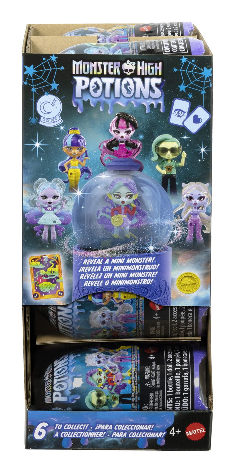 Monster High Fright Size Crystal Ball Wave 4 Assorted - Image
