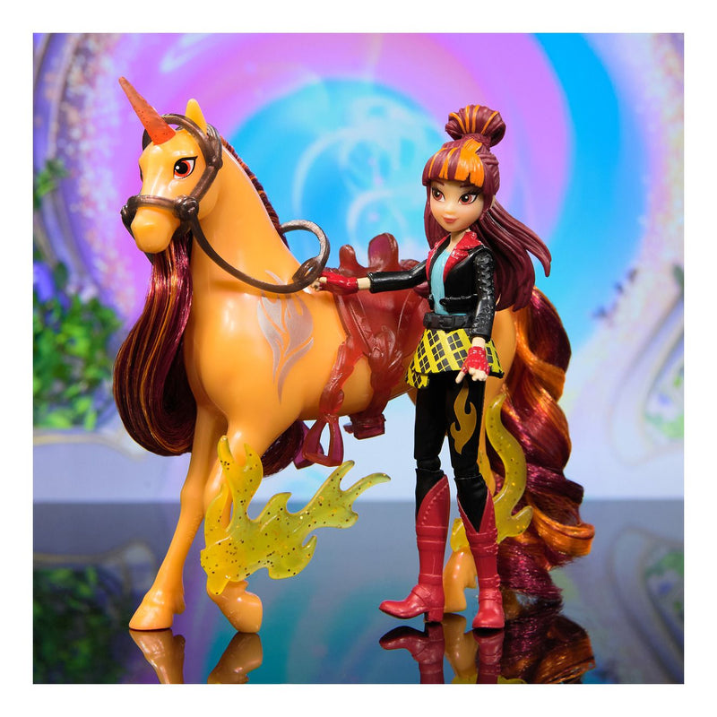 Unicorn Academy - Sml Doll Valentina & Cinder - Image