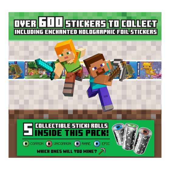 Sticki Rolls Minecraft Capsules