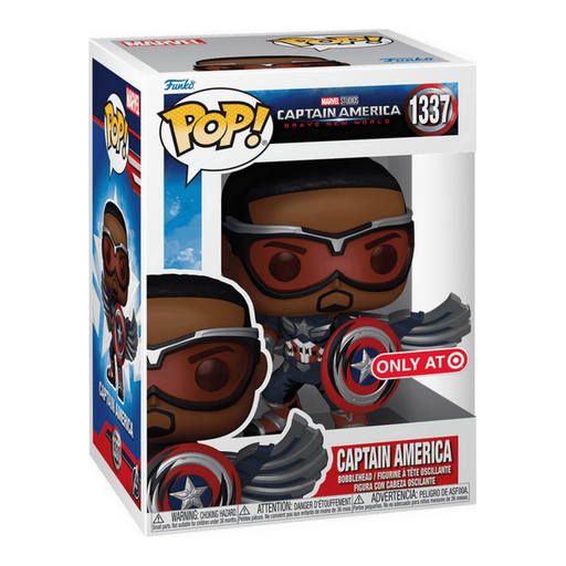 Captain America (Sam Wilson) Retro Comic Marvel Exclusive Funko Pop! Vinyl Figure