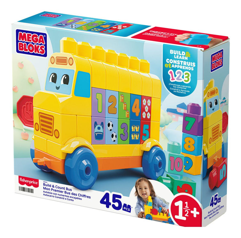 Mega Bloks Build & Count Bus - Image