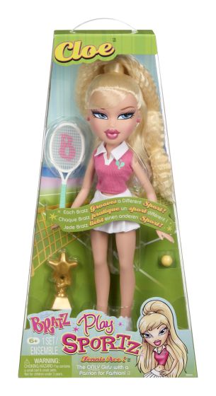 Bratz Play Sportz Doll Cloe (Tennis)