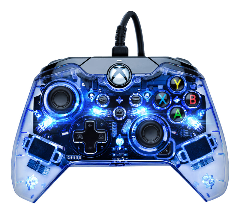 PDP Afterglow Prismatic Wired Controller for Xbox Series X packaging view