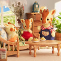 Sylvanian Families Highbranch Giraffe Family Playset for Ages 3 and Up, close-up detail