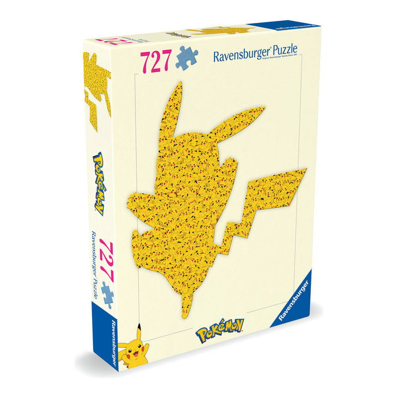 Pokemon Shaped Pikachu 727 Piece Jigsaw Puzzle