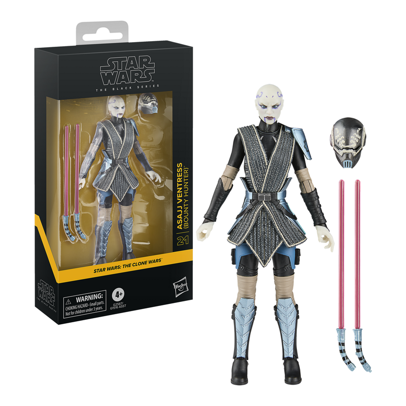 Star Wars The Black Series Asajj Ventress (Bounty Hunter) (Case of 6)