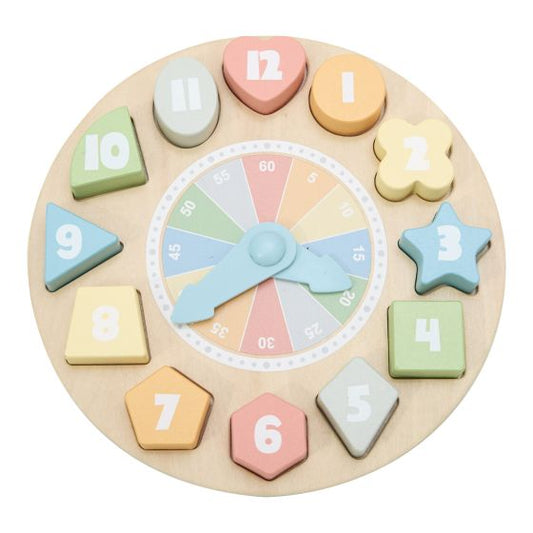 Wooden Clock Puzzle