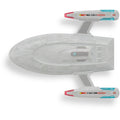 U.S.S. Enterprise NCC-1701-E Captain's Yacht (Cousteau) Starship Model Die Cast Ship (Star Trek), in display