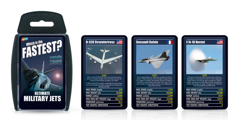 Top Trumps-Ultimate Military Jets - Image