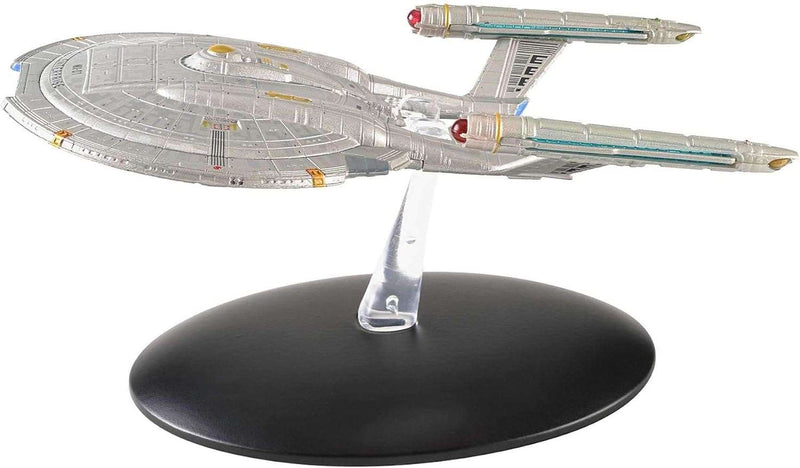 Enterprise NX-01 Diecast Model Ship (Eaglemoss / Star Trek), side angle