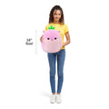 Original Squishmallows 16-Inch Davi the Strawberry Hamster - Image