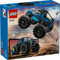 Lego City 60402 Blue Monster Truck Buildable Playset for Ages 5 and Up, packaging shot