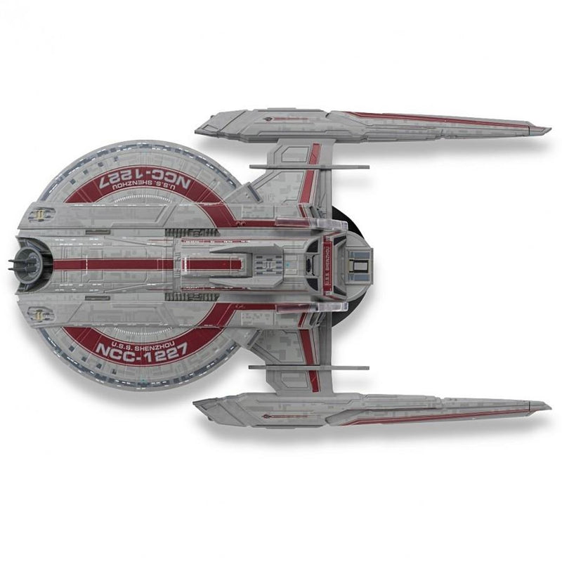 U.S.S. Shenzhou NCC-1227 XL EDITION Discovery Starship Model Diecast Ship (Eaglemoss / Star Trek), packaging shot