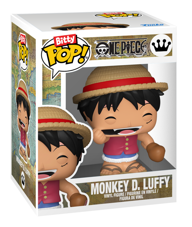One Piece - Luffy 4 Pack Funko Bitty Pop! Vinyl Figures