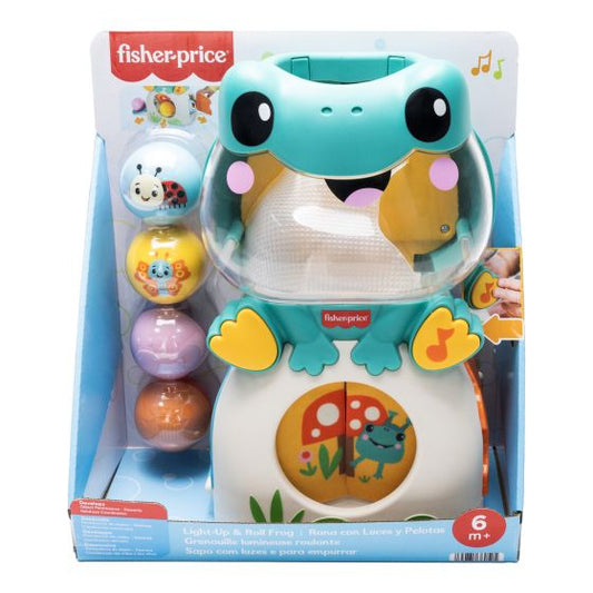 Fisher Price Light Up & Roll Frog