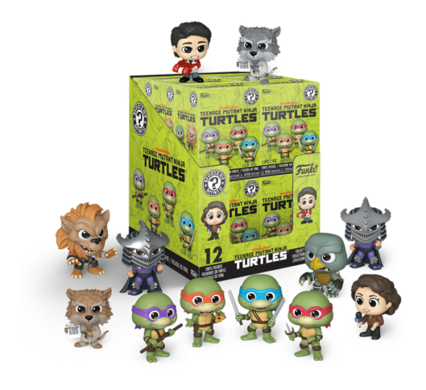 Pop! Mystery Minis TMNT 12 Pieces in PDQ