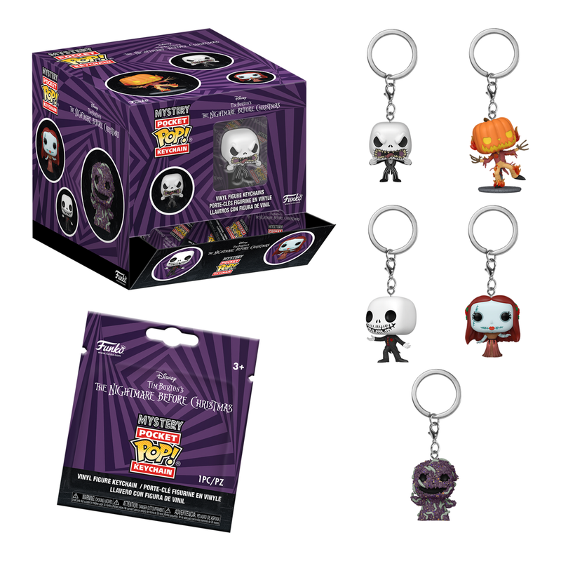 Pop! Mystery Keychain - The Nightmare Before Christmas S1