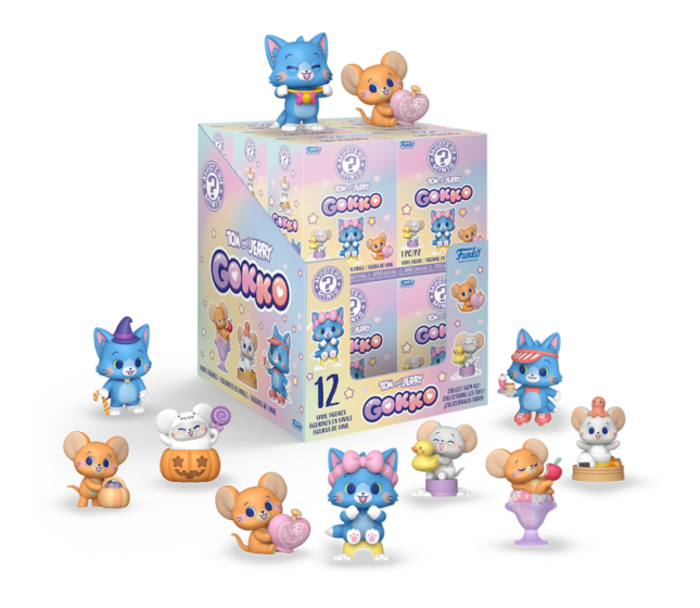 Pop! Mystery Minis Tom & Jerry Gokko 12pc PDQ