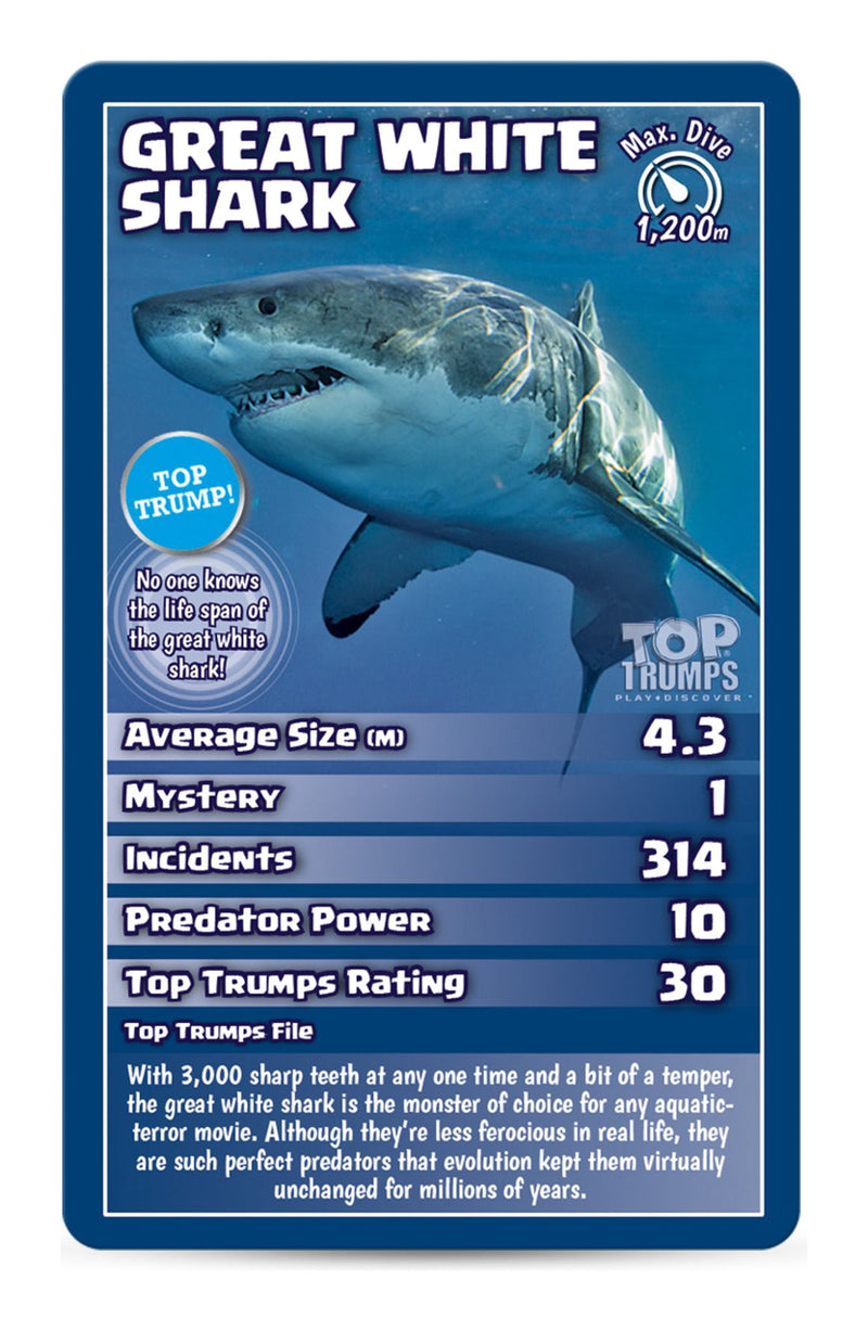 Top Trumps Classics - Sharks - Image