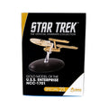 Gold U.S.S. Enterprise NCC-1701 Model Die Cast Ship SPECIAL ISSUE (Eaglemoss / Star Trek), in display