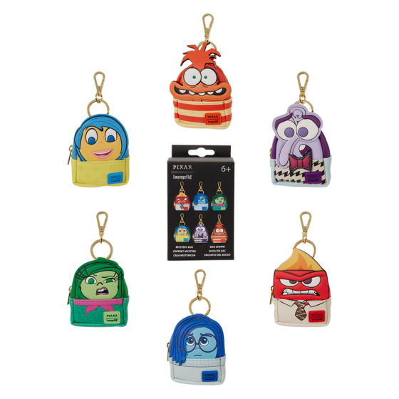 Loungefly - Inside Out 2 Mystery Bag Charms JUN