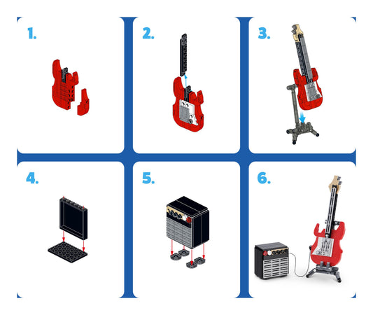 MAX Build More Premium Retro S2 Building Bricks Collection - Image