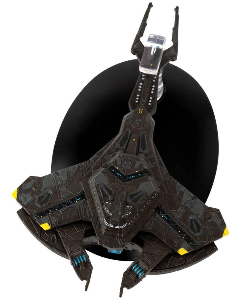 Damar-class Cardassian Intel Science Dreadnought Model Diecast Ship STO (Eaglemoss / Star Trek), side angle