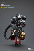 JoyToy Adepta Sororitas Retributor Warhammer 40K 1/18 Scale Action Figure with Multi-Melta, side angle