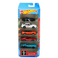 Hot Wheels 5 Car Gift Set, showing reverse