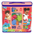 Mega Bloks Big Building Bag Pink, close-up detail