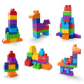 Mega Bloks Big Building Bag Blue, in display