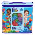 Mega Bloks Big Building Bag Blue, packaging shot