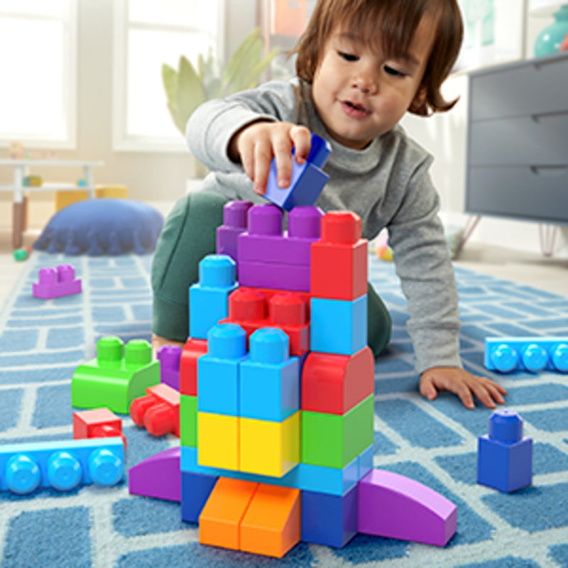Mega Bloks Big Building Bag Blue, product detail